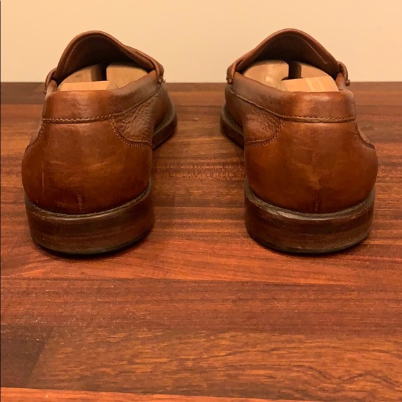 Coach Brown Leather Loafers - Picture 3 of 6